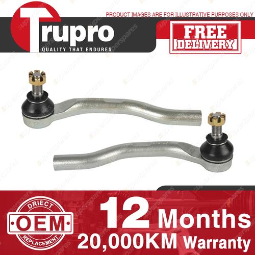 2 Pcs Trupro Tie Rod Ends for Honda Civic FK FK2 FK3 FN FN2 1.6L 1.8L 2.0L 07-17