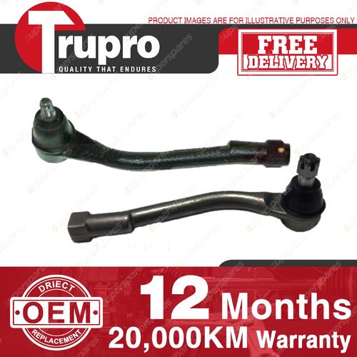 2 Pcs Trupro Tie Rod Ends for Kia Grand Carnival VQ 2.2L 2.9L 3.5L 3.8L 06-15