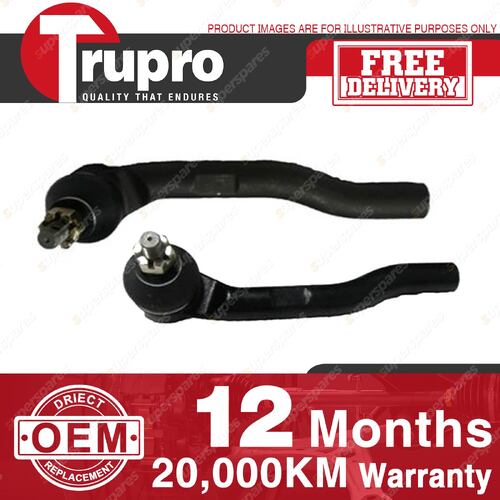 2 Pcs Trupro Tie Rod Ends for Honda Jazz GE GE6 GE8 GP1 GD GD3 1.3L 1.5L 04-14