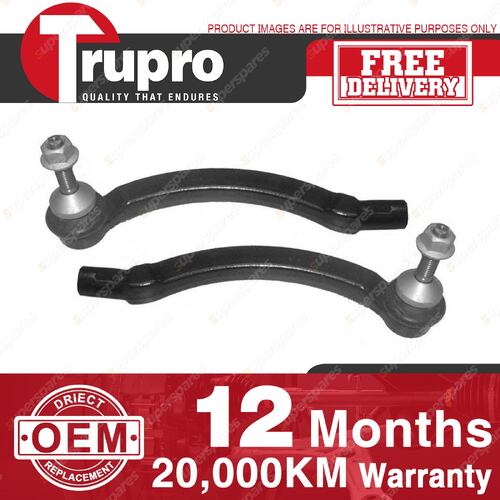 2 Pcs Trupro Outer Tie Rod Ends for Volvo S80 2.0L 2.5L 2.8L 2.9L 1998-2006