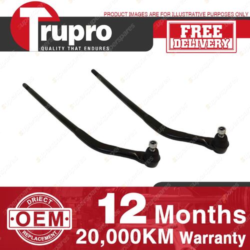 2x Trupro Tie Rod Ends for Jeep Wrangler JK 2.8 3.6L 3.8L 07-18 to Steer Knuckle