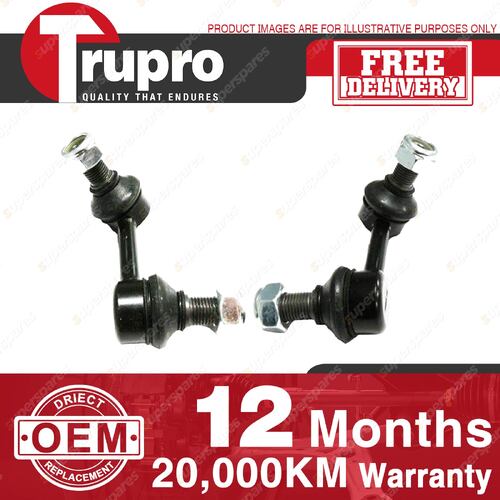 2 Pcs Front Sway Bar Links for Mitsubishi Pajero NX V98W 3.2L 08/2016 - 03/2021