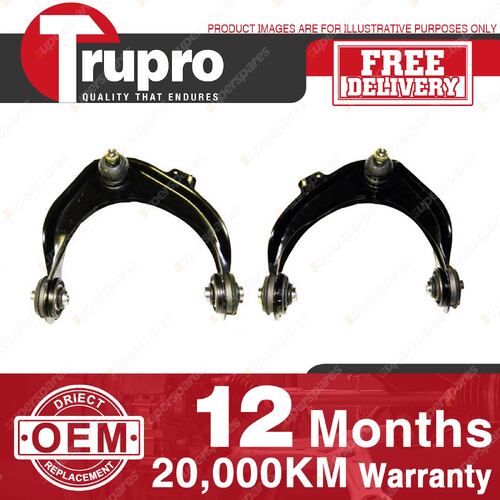 2 x Trupro Front Upper Control Arms for Honda Accord CG CH Sedan Wagon 1997-2003