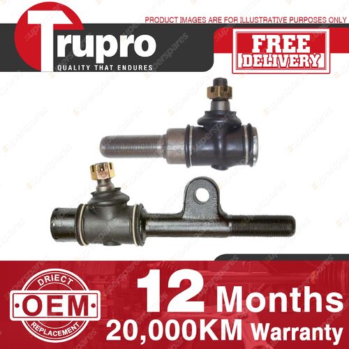 2x Trupro Outer Tie Rod Ends for Toyota Land Cruiser BJ60 BJ61 BJ71 BJ75 SUV Cab