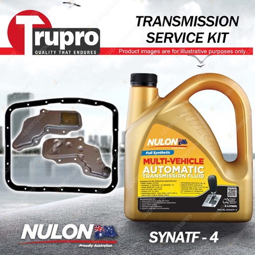 SYNATF Transmission Oil + Filter Service Kit for Subaru GL Vortex Turbo 87-95