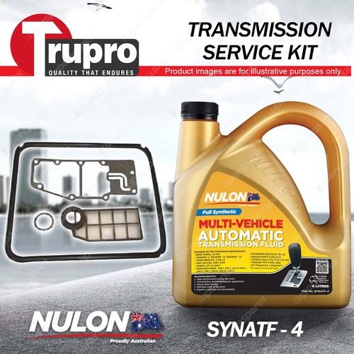 SYNATF Transmission Oil + Filter Service Kit for Citroen Xsara 1998-ON 4HP18