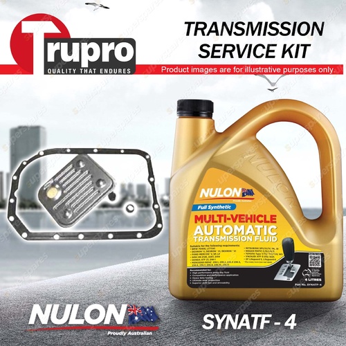 SYNATF Transmission Oil + Filter Service Kit for Holden Suburban K8 1500 2500 V8