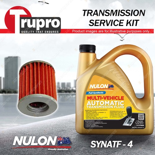 SYNATF Transmission Oil + Filter Service Kit for Mitsubishi Outlander ZG ZH 2.4L