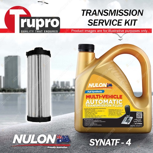 SYNATF Transmission Oil + Filter Kit for Ford Focus LV LW Mondeo MA MB MC EXT