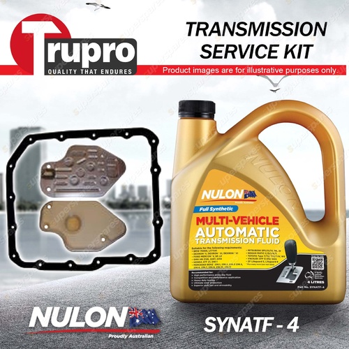 SYNATF Transmission Oil + Filter Service Kit for Holden Frontera MX Jackaroo UBS