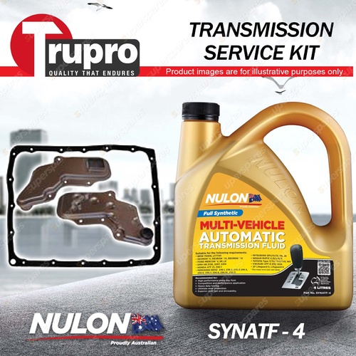 SYNATF Transmission Oil + Filter Service Kit for Nissan 300ZX Z32 Serena Silvia