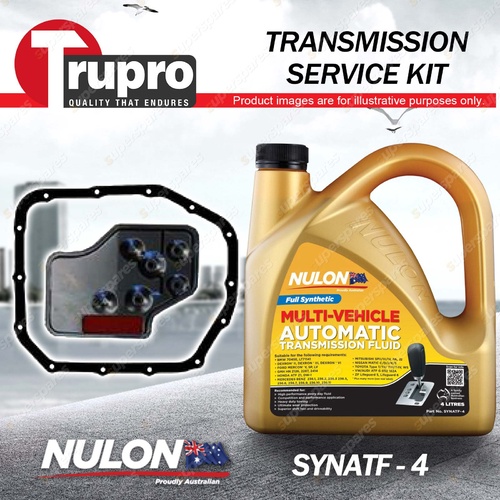 Nulon SYNATF Transmission Oil + Filter Service Kit for Hyundai Tiburon 2.0 97-99