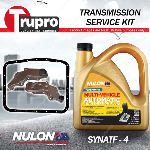 SYNATF Transmission Oil + Filter Service Kit for Subaru Baja Impreza GF SVX H6