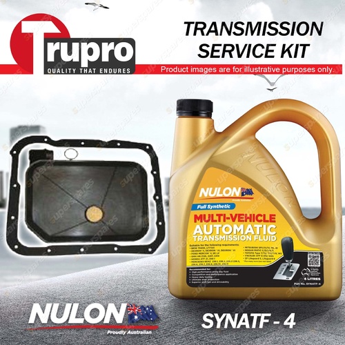 SYNATF Transmission Oil + Filter Kit for Mitsubishi Chariot Grandis Legnum EA