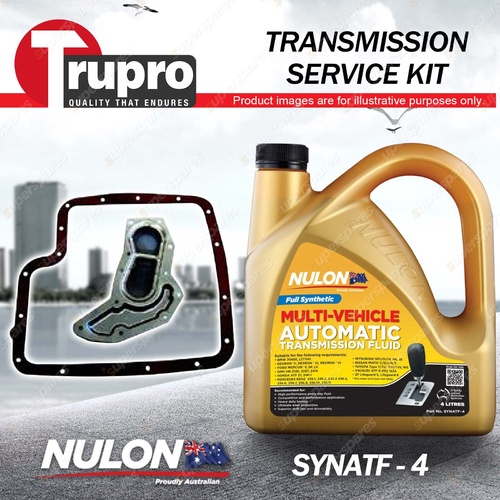 SYNATF Transmission Oil + Filter Kit for Ford Bronco Cougar F100 150 F250 F350