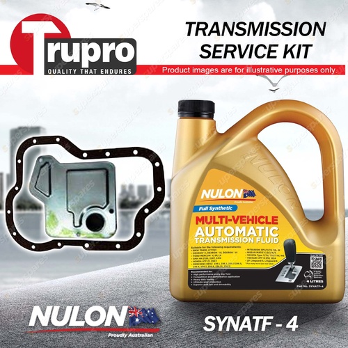 SYNATF Transmission Oil + Filter Service Kit for Eunos 500 CA 800 V6 PG71500