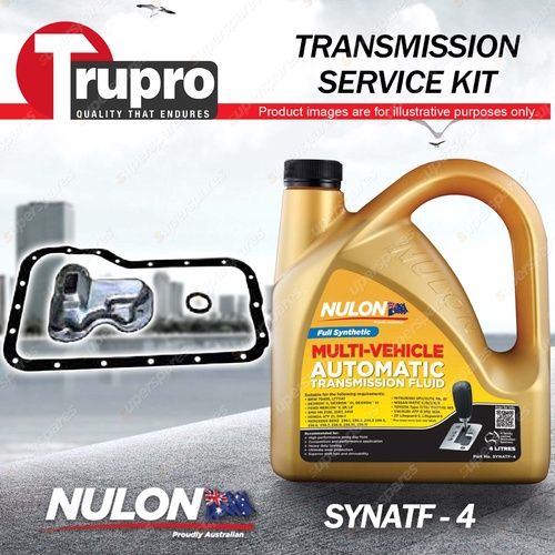 SYNATF Transmission Oil + Filter Service Kit for Ford Capri SC SE Festiva WF