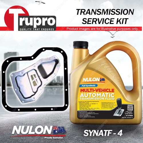 SYNATF Transmission Oil + Filter Kit for Nissan DX ST Urvan E24 Gazele Nomad