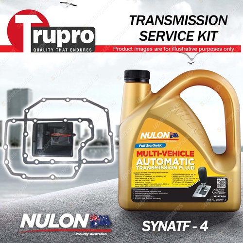 SYNATF Transmission Oil + Filter Service Kit for Volvo S60 XC70 XC90 AWD 5Cyl