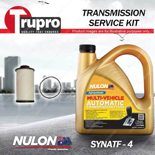 SYNATF Transmission Oil + Filter Service Kit for Volkswagen Jetta 103TDI 04-09