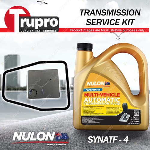 SYNATF Transmission Oil + Filter Service Kit for Peugeot 505 Sedan Series II