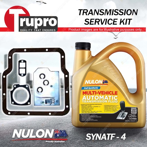 SYNATF Transmission Oil+ Filter Service Kit for Toyota Corolla KE55 Corona XT130