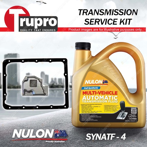 SYNATF Transmission Oil + Filter Kit for Toyota Crown MS122 Spacia YR22G SR40R