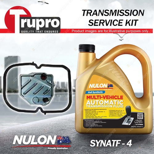 SYNATF Transmission Oil+ Filter Service Kit for Mercedes Benz 560 600 SEC SEL SL