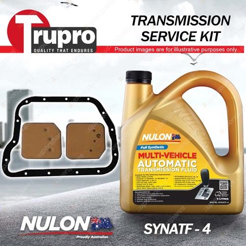 SYNATF Transmission Oil + Filter Service Kit for Chrysler Valiant 340 360ci V8