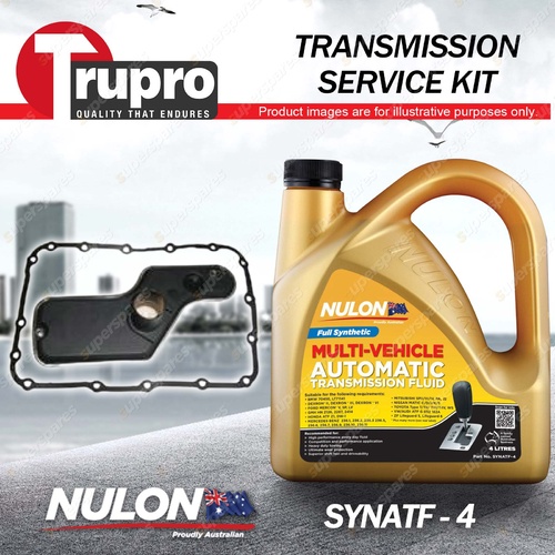 SYNATF Transmission Oil + Filter Service Kit for Mazda BT50 UN 2.5 3.0L 06-10/11