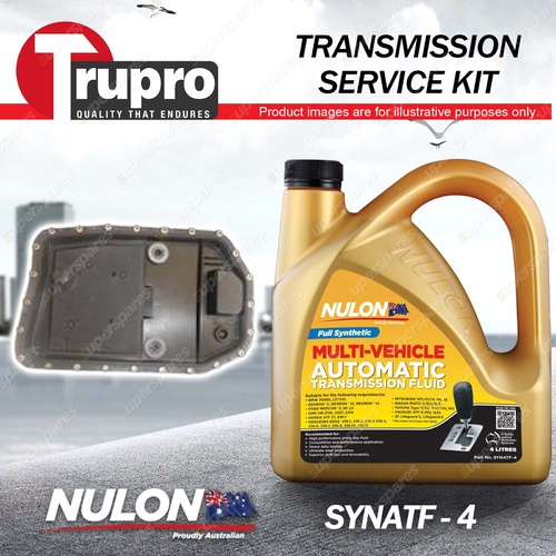 SYNATF Transmission Oil + Filter Service Kit for Audi A4 S4 RS4 2004-08