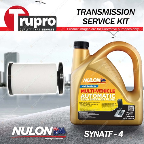 SYNATF Transmission Oil + Filter Service Kit for Skoda Fabia Rapid NH NJ