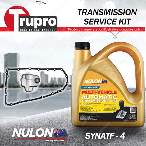 SYNATF Transmission Oil + Filter Service Kit for Mitsubishi ASX XA XB 1.8L 10-13