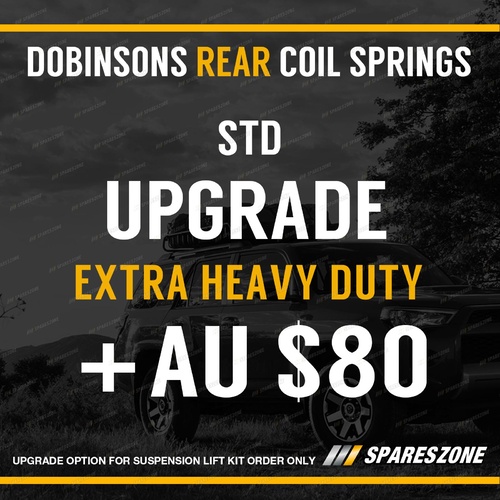 Suspension Lift Kit Upgrade Option - Rear Extra Heavy Duty Dobinsons Springs