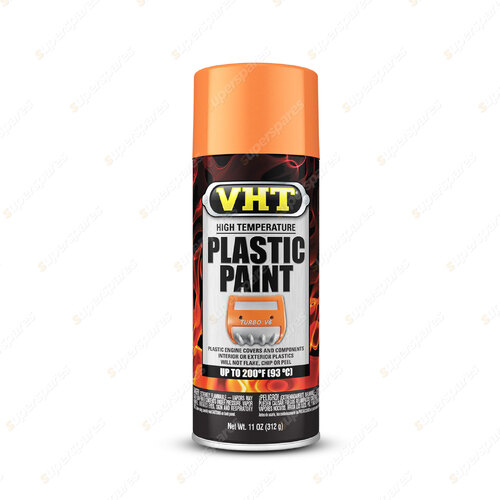 VHT High Temperature Engine Cover & Shrouds Plastic Paint Gloss Orange SP823