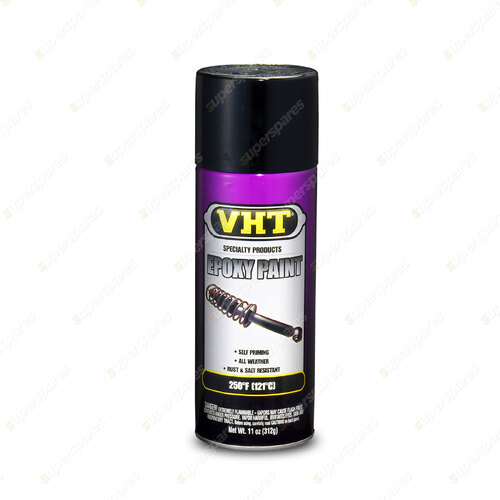 1 x VHT Epoxy Paint for Suspension & Kick Panels Gloss Black SP650