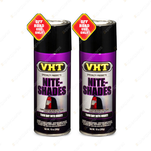 2 x VHT Nite-Shades Translucent Tail Light Lens Coating Paint Red SP888