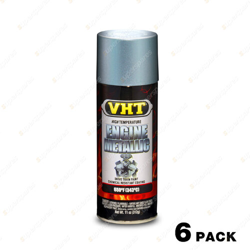 6 x VHT Engine Metallic High Temperature Spray Paint Burnt Copper SP402