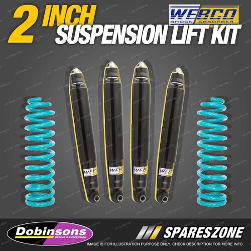 2 Inch Easy Lift Kit Shocks Dobinsons Coil for Mitsubishi Pajero NH NJ NK NL