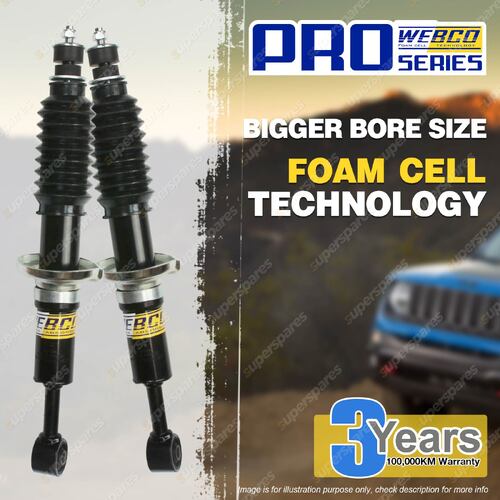 2" 50mm Lift Front Foam Cell Shocks for FJ Cruiser GSJ15 Hilux KUN26R GGN25