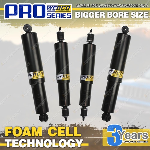 Front Rear 2" Lift Foam Cell Shock Absorber for Nissan Patrol GQ Y60 GU Y61 Coil