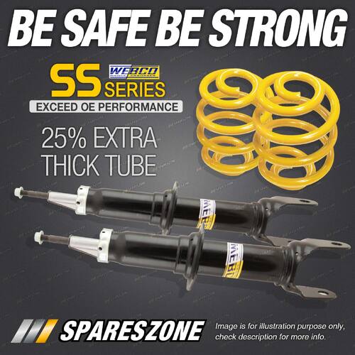 Front Webco Shock Absorbers Lowered King Springs for Ford Territory SZ 12-16