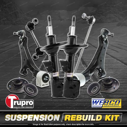 Front Shock Mount Control Arm Sway Bar Link Kit for Holden Captiva CG SUV 06-10