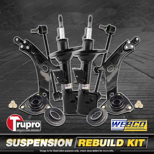 Front Shock Mount Control Arm Sway Bar Link Kit for Hyundai iX35 LM Wagon 10-15