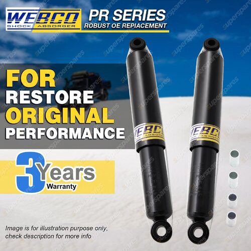 Pair Front Webco Pro Shock Absorbers for DAIHATSU F SERIES F25 F55 F65 4WD Ute