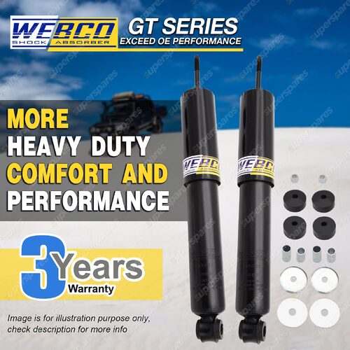 Front Webco HD Pro Shock Absorbers for FORD BRONCO 4WD standard susp S/Wagon