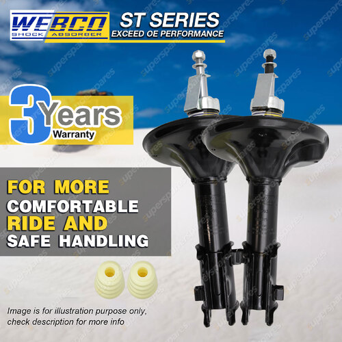 Front Webco Pro Strut Shock Absorber for HYUNDAI LANTRA KMHKF 21 31 Sedan Wagon