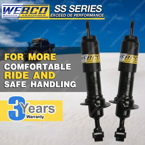 Pair Front Webco Strut Shock Absorbers for LEXUS RX350 GSU35R 3.5 V6 4WD Wagon