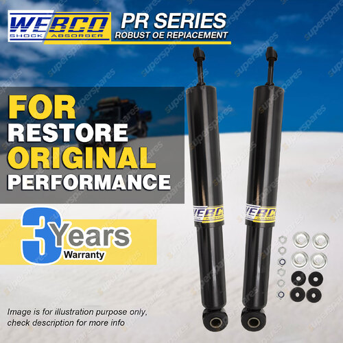 Pair Rear Webco Pro Shock Absorbers for FORD ESCAPE BA ZA ZC ZD 01-2012