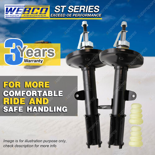 Rear Webco Pro Strut Shock Absorbers for TOYOTA COROLLA AE110 AE111 AE112 AE112R